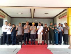 Wabub dan Kapolres Sambut Kunjungan Kapolda Sulteng