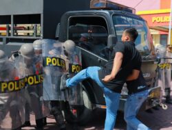 Polres Donggala Asah Kesiapan Dalmas Jelang May Day