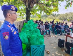 Polairud Polda Sulteng Gelar Sosialisasi Sambang Nusa Presisi di Desa Pangalasiang